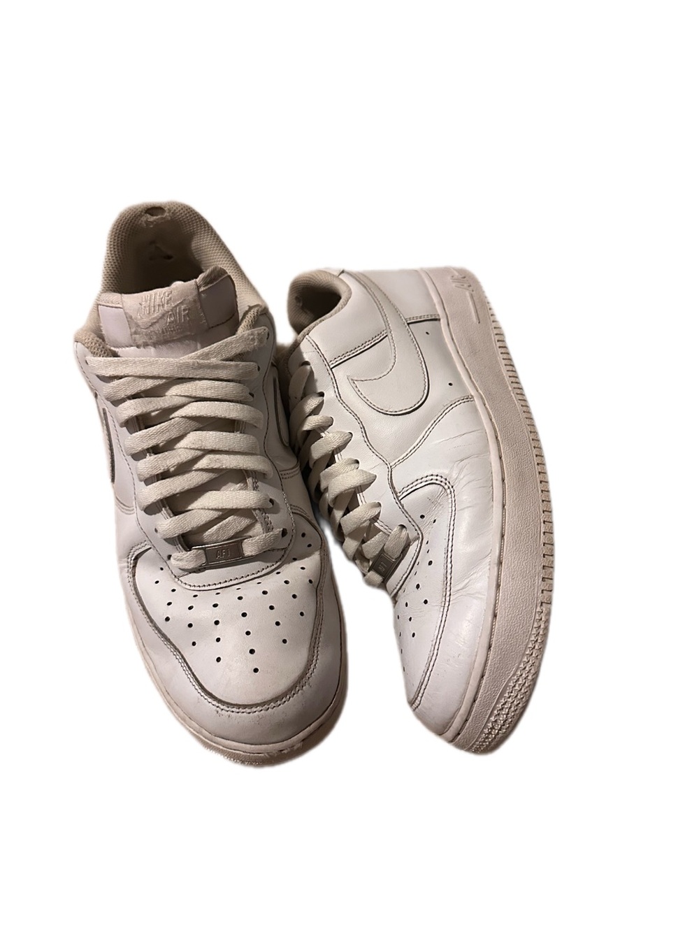 Nike air force one Leather Low-Top Sneakers
